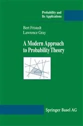 Book cover of A Modern Approach to Probability Theory by Bert E. Fristedt