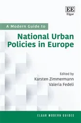 Book cover of A Modern Guide to National Urban Policies in Europe by Karsten Zimmermann