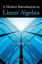 Book cover of A Modern Introduction to Linear Algebra by Unknown