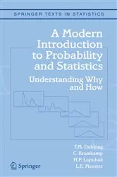 Book cover of A Modern Introduction to Probability and Statistics by F.M. Dekking
