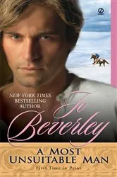 Book cover of A Most Unsuitable Man by Jo Beverley
