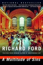 Book cover of A Multitude of Sins by Richard Ford