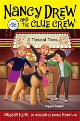 Book cover of A Musical Mess by Carolyn Keene