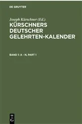 Book cover of A - N (9th ed.) by Werner Schuder
