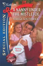 Book cover of A Nanny Under the Mistletoe by Teresa Southwick