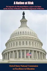 Book cover of A Nation at Risk: The Imperative for Educational Reform by United States National Commission on Excellence in Education