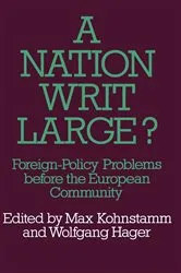 Book cover of A Nation Writ Large? by M. Kohnstamn