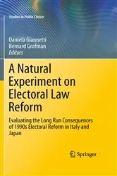 Book cover of A Natural Experiment on Electoral Law Reform by Daniela Giannetti