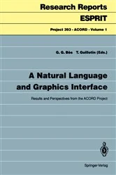 Book cover of A Natural Language and Graphics Interface by Gabriel G. Bes