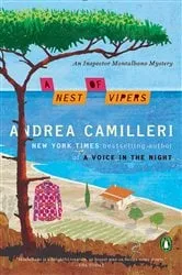 Book cover of A Nest of Vipers by Andrea Camilleri