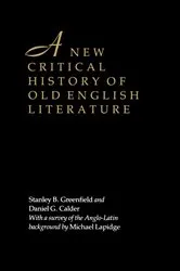 Book cover of A New Critical History of Old English Literature by Stanley B. Greenfield