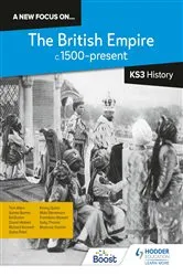 Book cover of A new focus on...The British Empire, c.1500–present for KS3 History by Richard Kennett