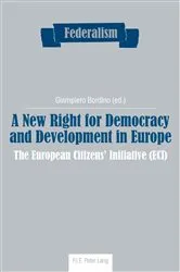 Book cover of A New Right for Democracy and Development in Europe by Giampiero Bordino