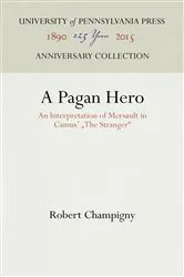 Book cover of A Pagan Hero by Robert Champigny