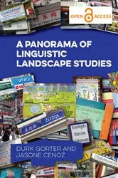 Book cover of A Panorama of Linguistic Landscape Studies by Durk Gorter