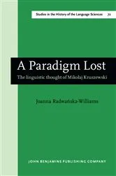Book cover of A Paradigm Lost by Joanna Radwańska-Williams