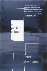 Book cover of A Perfect Crime by Peter Abrahams