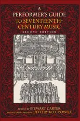 Book cover of A Performer's Guide to Seventeenth-Century Music by Stewart Carter