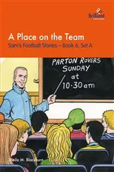 Book cover of A Place on the Team by Sheila Blackburn