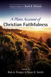Book cover of A Plain Account of Christian Faithfulness by Rob A. Fringer