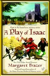 Book cover of A Play of Isaac by Margaret Frazer