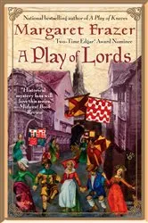 Book cover of A Play of Lords by Margaret Frazer