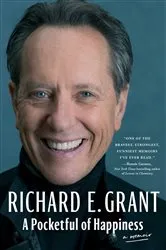 Book cover of A Pocketful of Happiness by Richard E. Grant