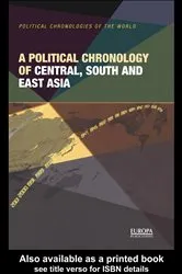 Book cover of A Political Chronology of Central, South and East Asia by Europa Publications