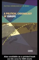 Book cover of A Political Chronology of Europe by Europa Publications