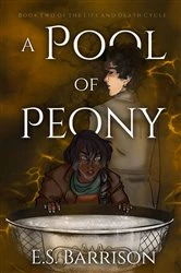 Book cover of A Pool of Peony by E.S. Barrison