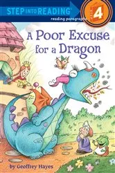 Book cover of A Poor Excuse for a Dragon by Geoffrey Hayes