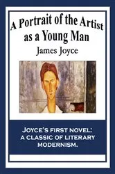 Book cover of A Portrait of the Artist as a Young Man by James Joyce