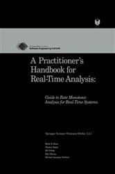 Book cover of A Practitionerâ€™s Handbook for Real-Time Analysis by Mark Klein