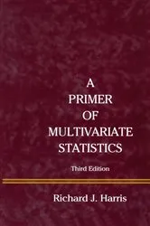 Book cover of A Primer of Multivariate Statistics (3rd ed.) by Richard J. Harris