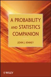 Book cover of A Probability and Statistics Companion by John J. Kinney