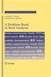 Book cover of A Problem Book in Real Analysis by Unknown