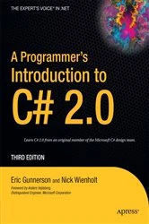Book cover of A Programmer's Introduction to C# 2.0 (3rd ed.) by Eric Gunnerson