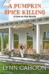 Book cover of A Pumpkin Spice Killing by Lynn Cahoon