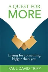 Book cover of A Quest for More by Paul David Tripp