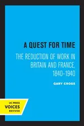 Book cover of A Quest for Time by Gary Cross
