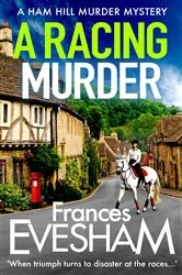 Book cover of A Racing Murder by Frances Evesham