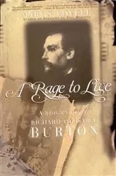Book cover of A Rage to Live: A Biography of Richard and Isabel Burton by Unknown