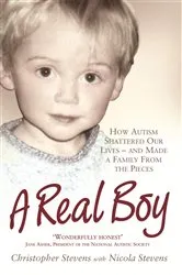 Book cover of A Real Boy by Christopher Stevens