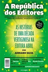 Book cover of A república dos editores by Adriano Silva