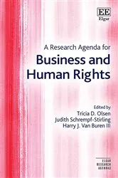 Book cover of A Research Agenda for Business and Human Rights by Tricia D. Olsen