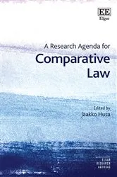 Book cover of A Research Agenda for Comparative Law by Jaakko Husa