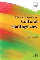 Book cover of A Research Agenda for Cultural Heritage Law by Unknown