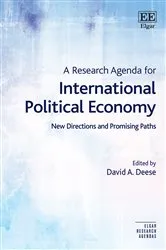Book cover of A Research Agenda for International Political Economy by David A. Deese