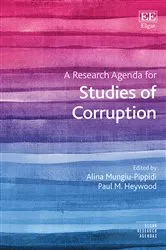 Book cover of A Research Agenda for Studies of Corruption by Alina Mungiu-Pippidi