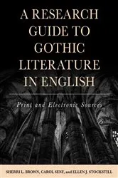Book cover of A Research Guide to Gothic Literature in English by Sherri L. Brown